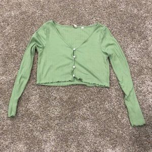 Crop Top Long Sleeve (Pacsun)